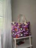 Purple HK Tote Bag