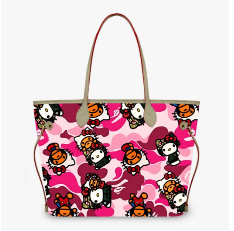 H Kitty x Milo Pink Camo Tote Bag