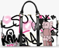White x Black x Pink Kaw Duffle Bag