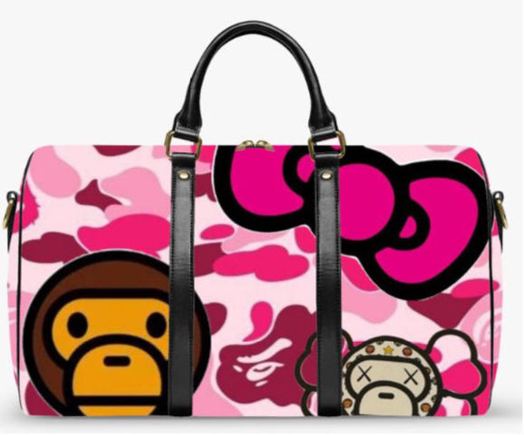 Milo x H Kitty Pink Camo Duffle Bag
