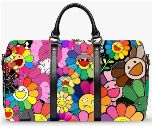 Multicolored Sunflower Duffle Bag