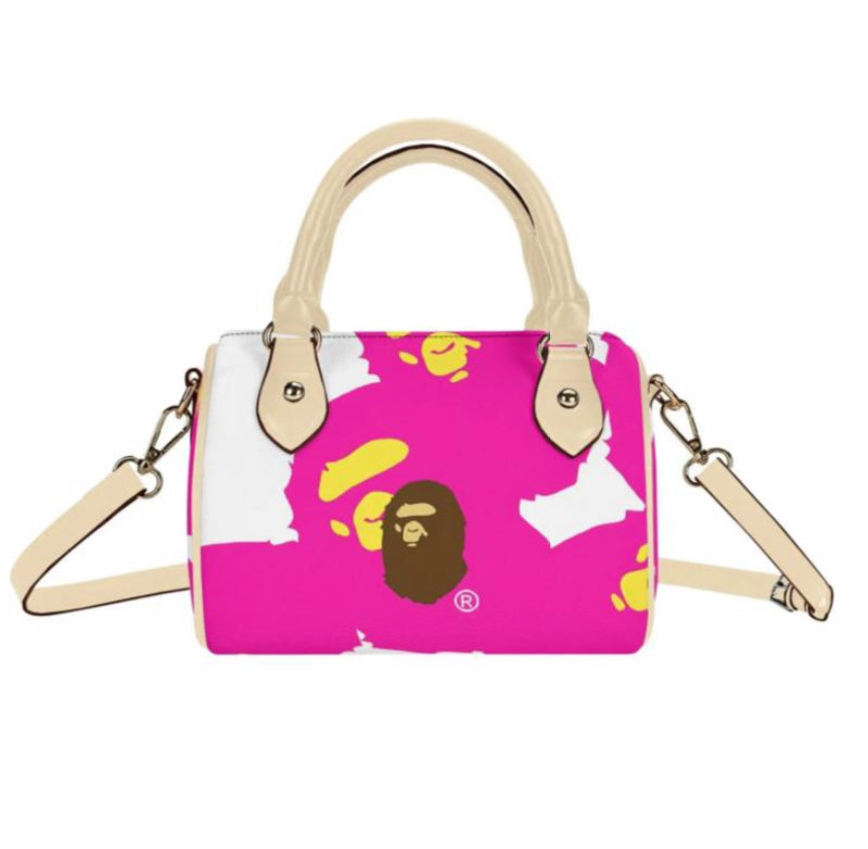 Pink & White Milo Bag