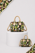 Green Camo H Kitty Bag